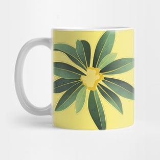 Loquat medlar flower in Autumn Mug